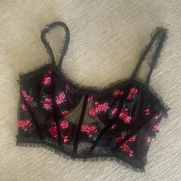 For Love & Lemons Rose Top - Picture 3 of 4